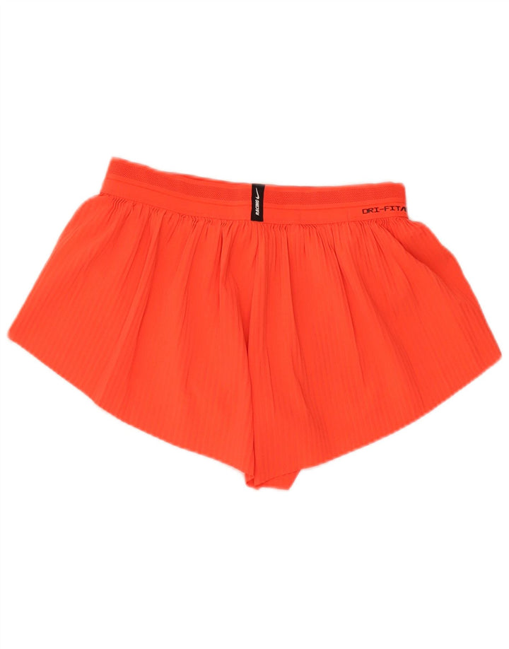 Damskie spodenki sportowe Nike Dri Fit UK 10, małe, pomarańczowe