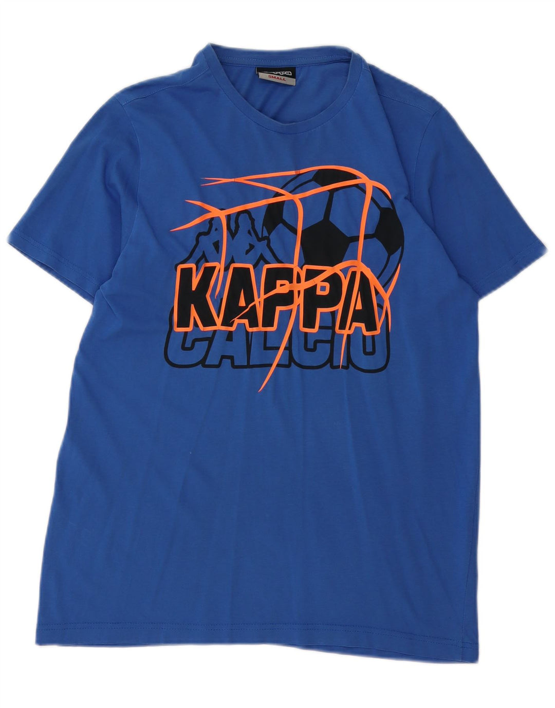 Męski T-shirt Nike Calcio z grafiką, mały, niebieski, bawełniany