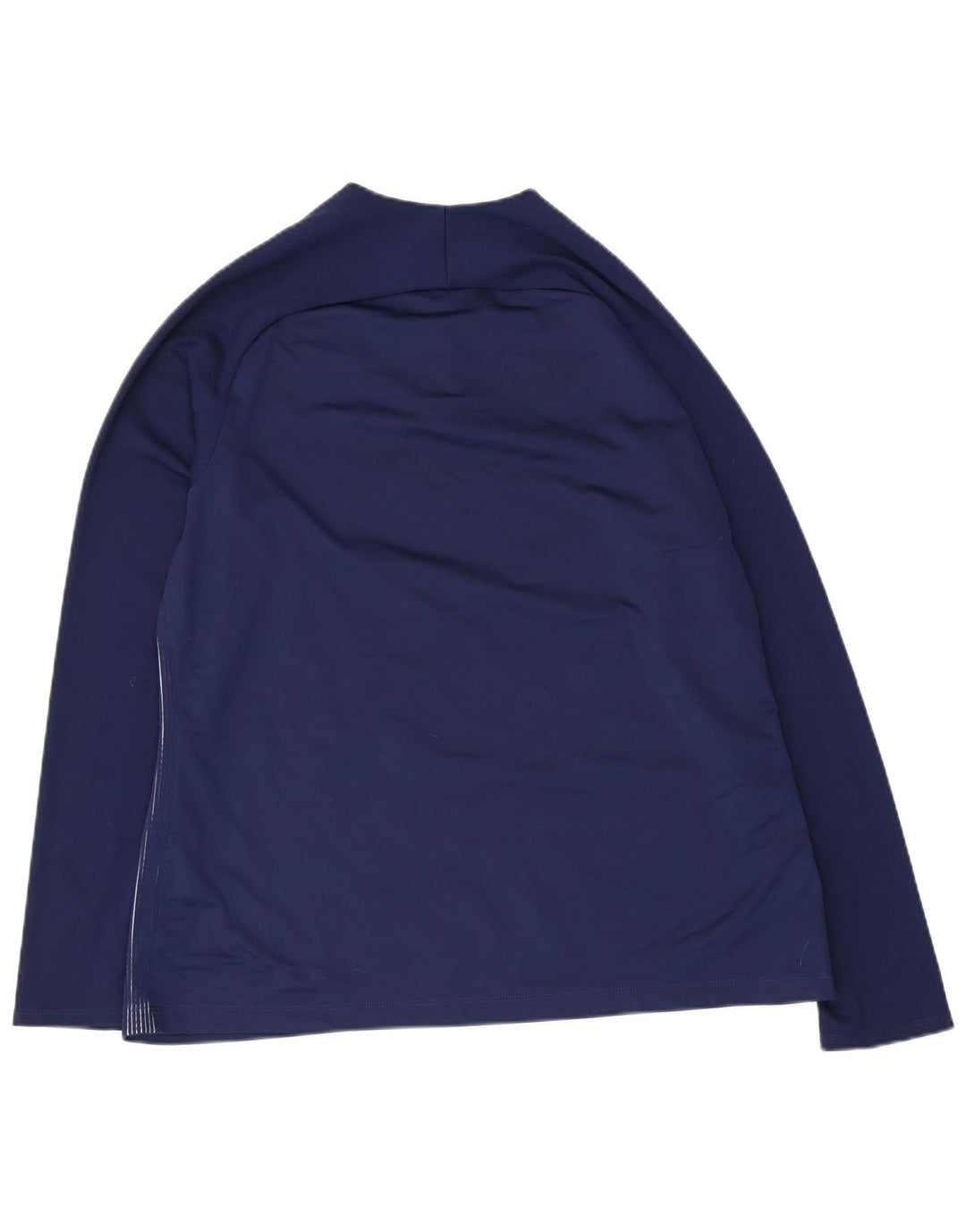 Męski dres Nike Dri Fit z zamkiem błyskawicznym na szyi, XL Granatowy poliester