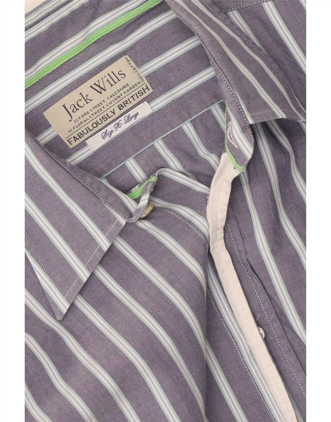 Koszula męska Jack Wills XL, bawełniana w niebieskie paski