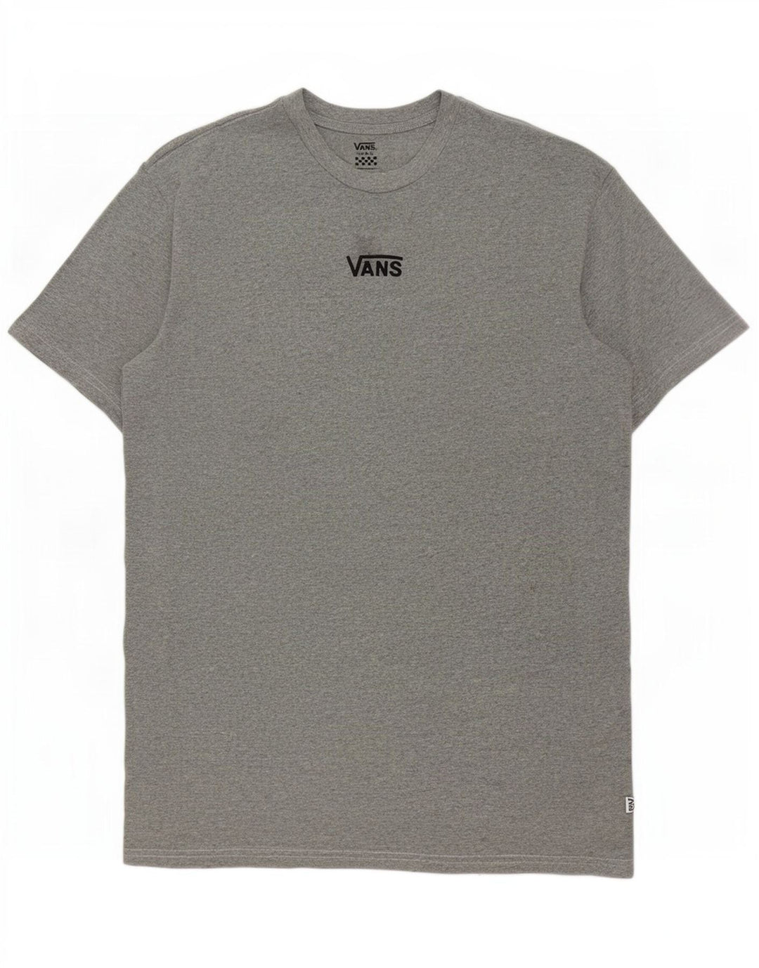 T-shirt męski Vans, mały, szary, bawełniany w plamki
