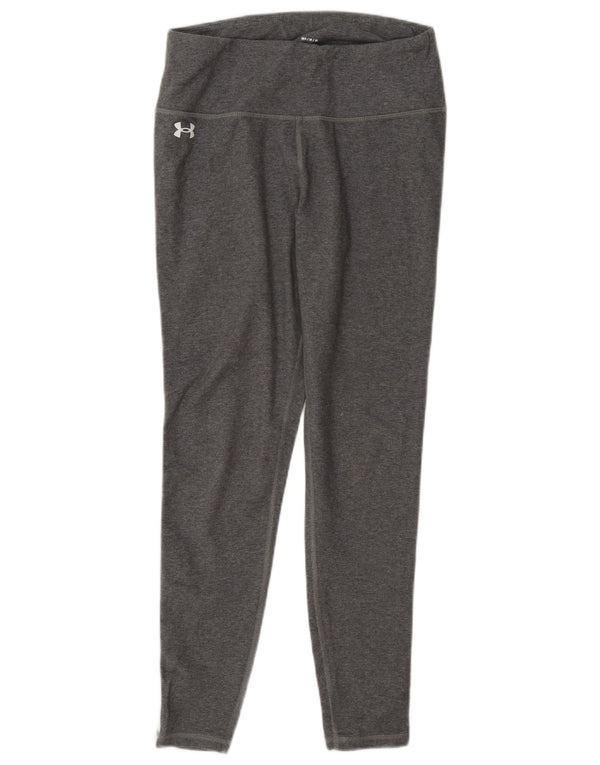 Damskie legginsy Under Armour UK 14, bawełna w kolorze średniej szarości