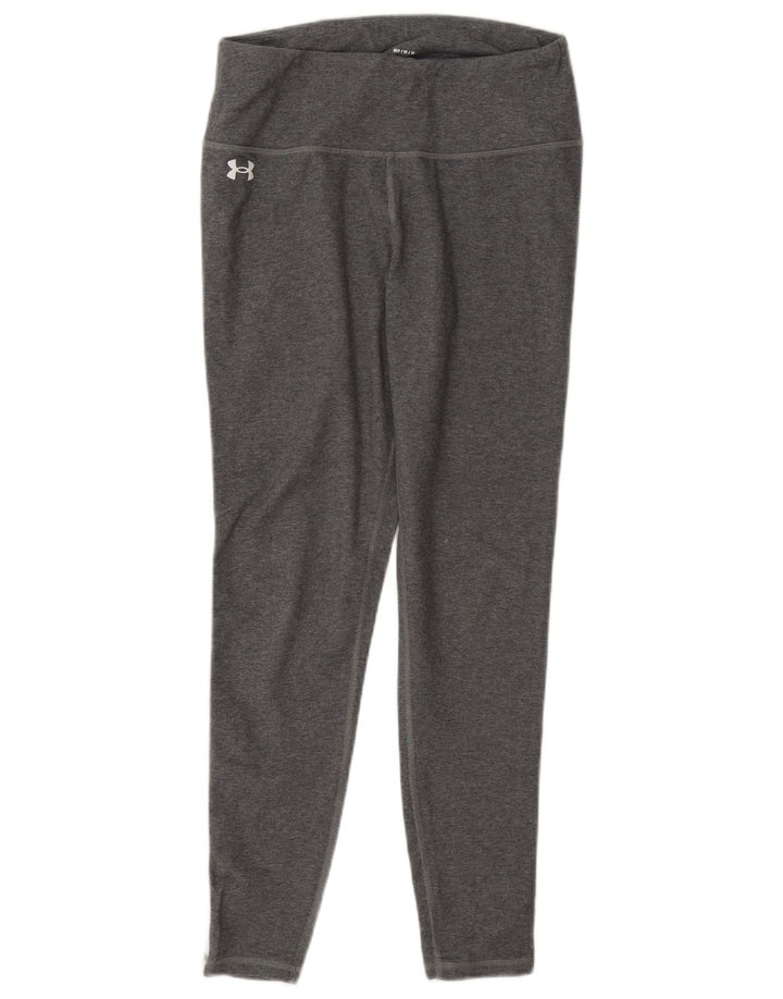Damskie legginsy Under Armour UK 14, bawełna w kolorze średniej szarości