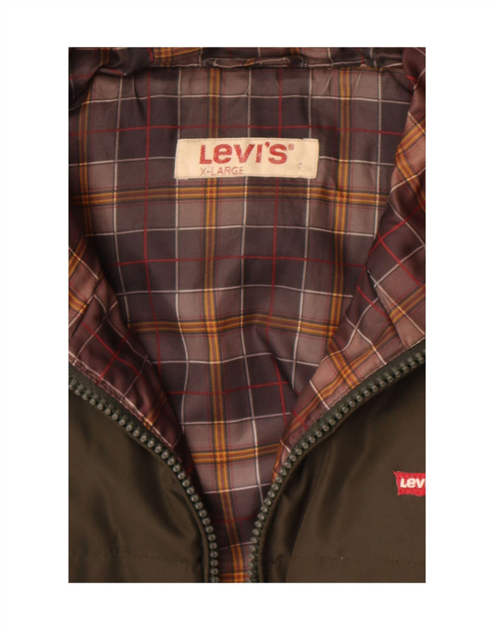 Męska ocieplana kurtka z kapturem Levi's UK 42 XL Khaki