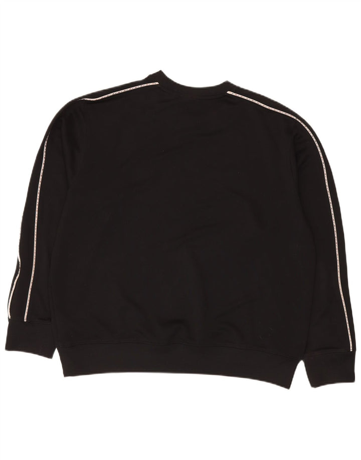 Męski sweter Nike, duży, czarny, poliestrowy