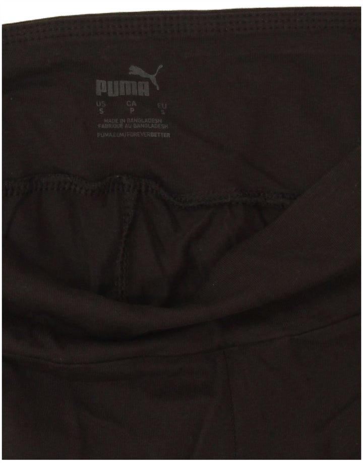 Damskie legginsy Puma Graphic UK 10 Small, czarne, bawełniane
