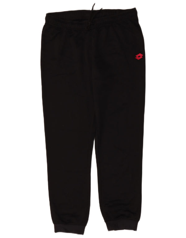Damskie spodnie dresowe Lotto Joggers UK 18 XL Czarny poliester