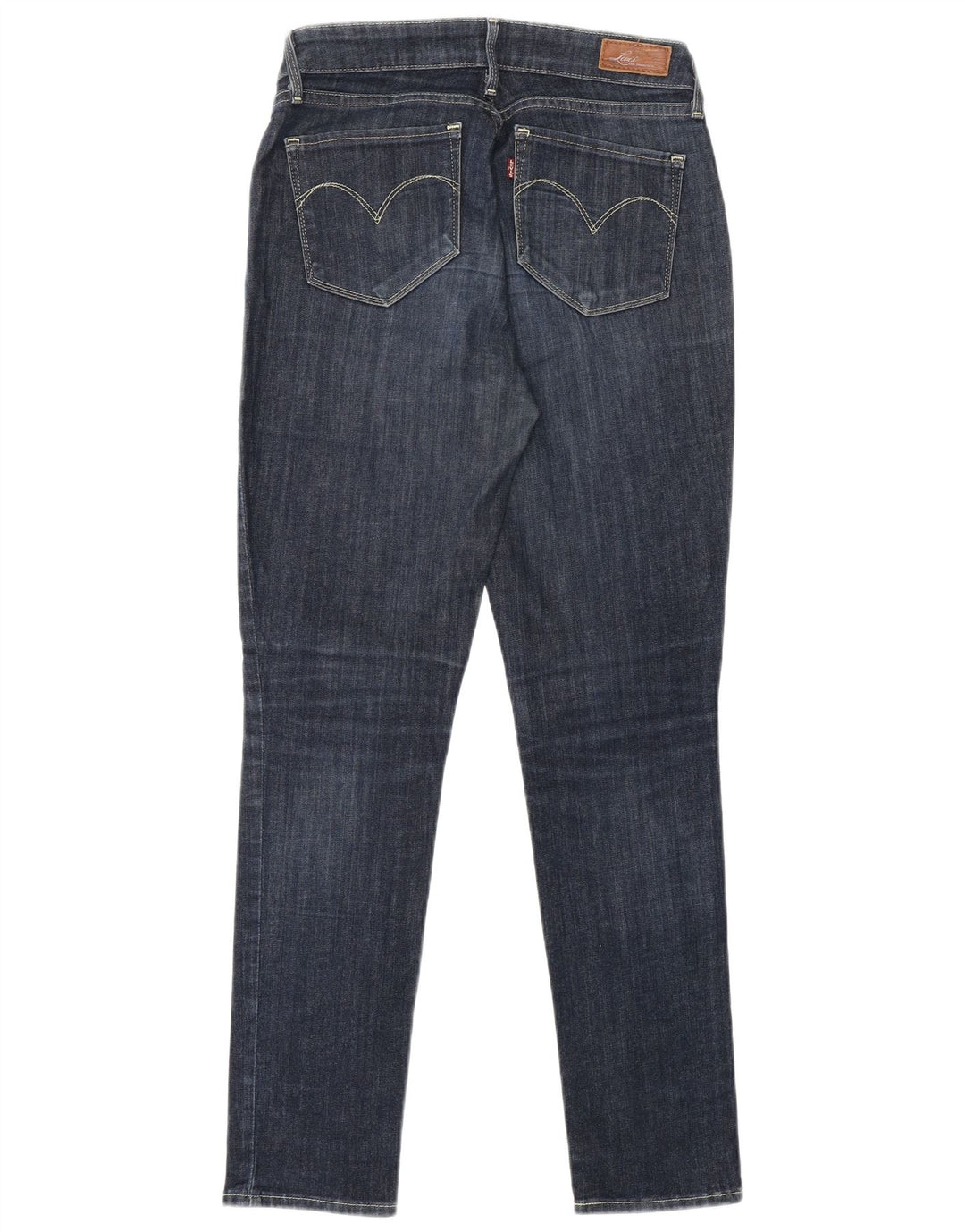 Damskie dżinsy rurki LEVI'S Bold Curve W29 L32 Granatowa bawełna