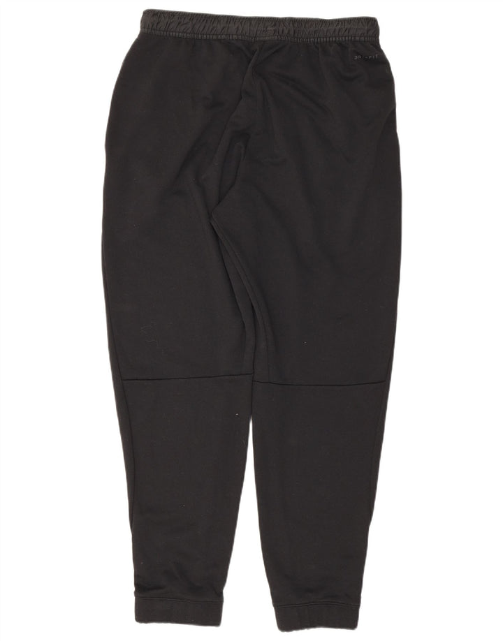 Męskie spodnie dresowe Nike Dri Fit, duże, czarne, poliestrowe