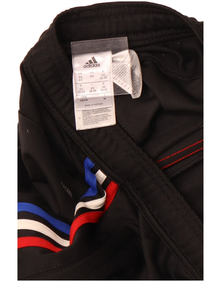 Damskie spodnie dresowe ADIDAS Climacool UK 4/6 XS w kolorze czarnym