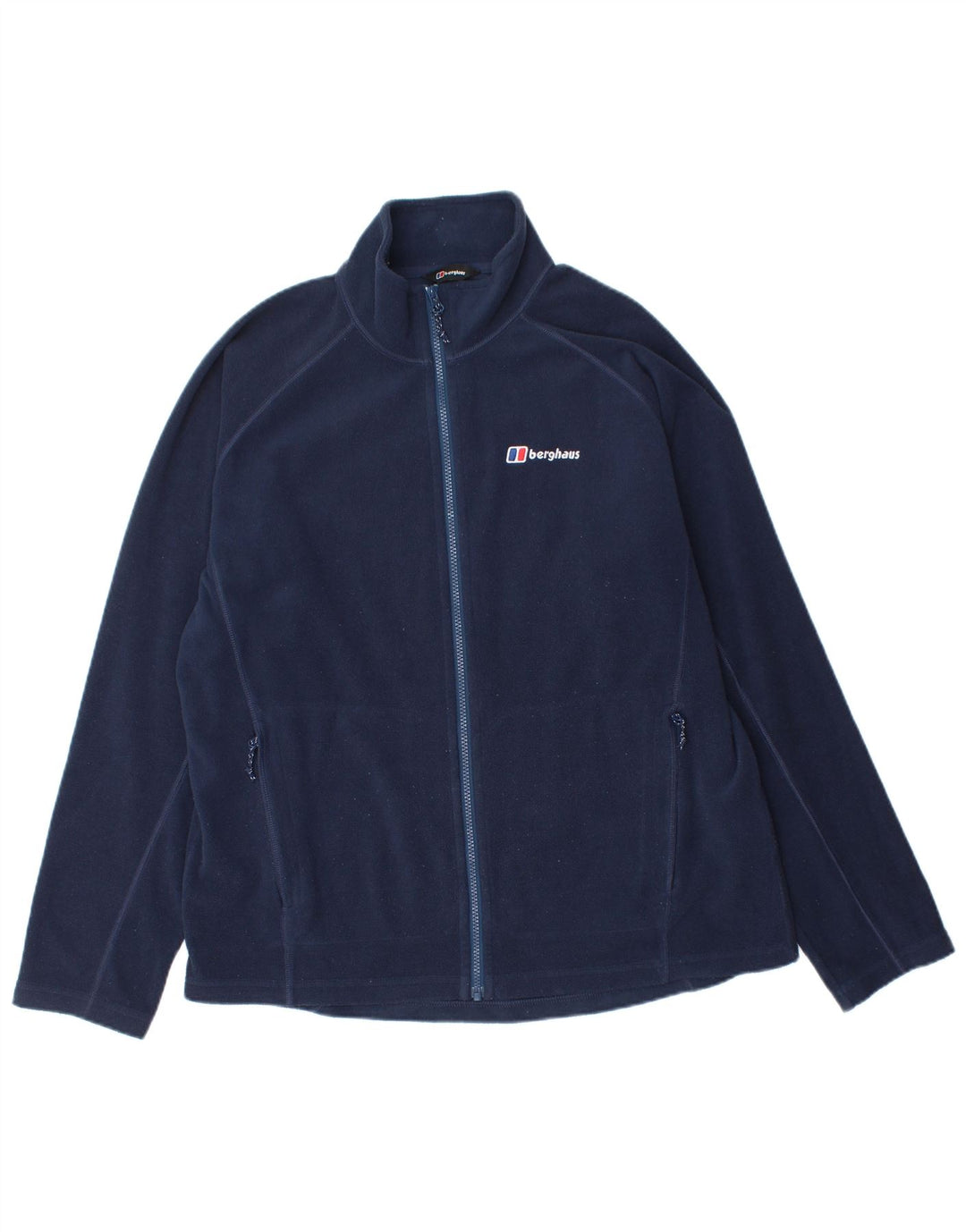 Męska kurtka polarowa Berghaus UK 40, duża, granatowa, poliestrowa