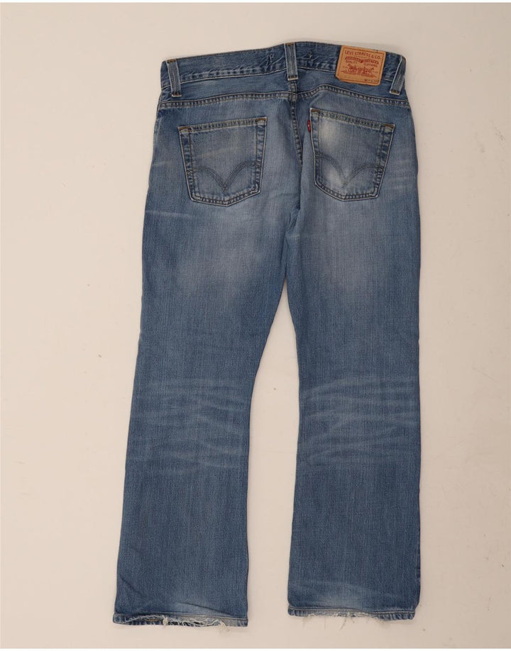 Męskie jeansy Levi's 512 Bootcut W34 L32 Niebieska bawełna