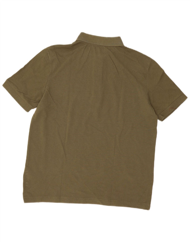 Męska koszulka polo Kappa, duża, bawełniana khaki