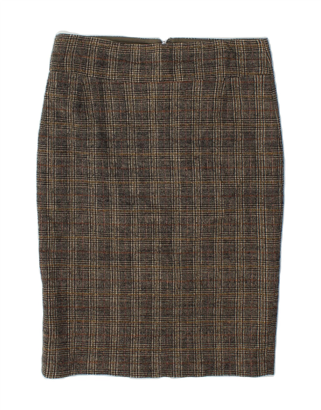 JIGSAW Womens Pencil Skirt UK 10 Small W32  Grey Check Wool Vintage Jigsaw and Second-Hand Jigsaw from Messina Hembry 