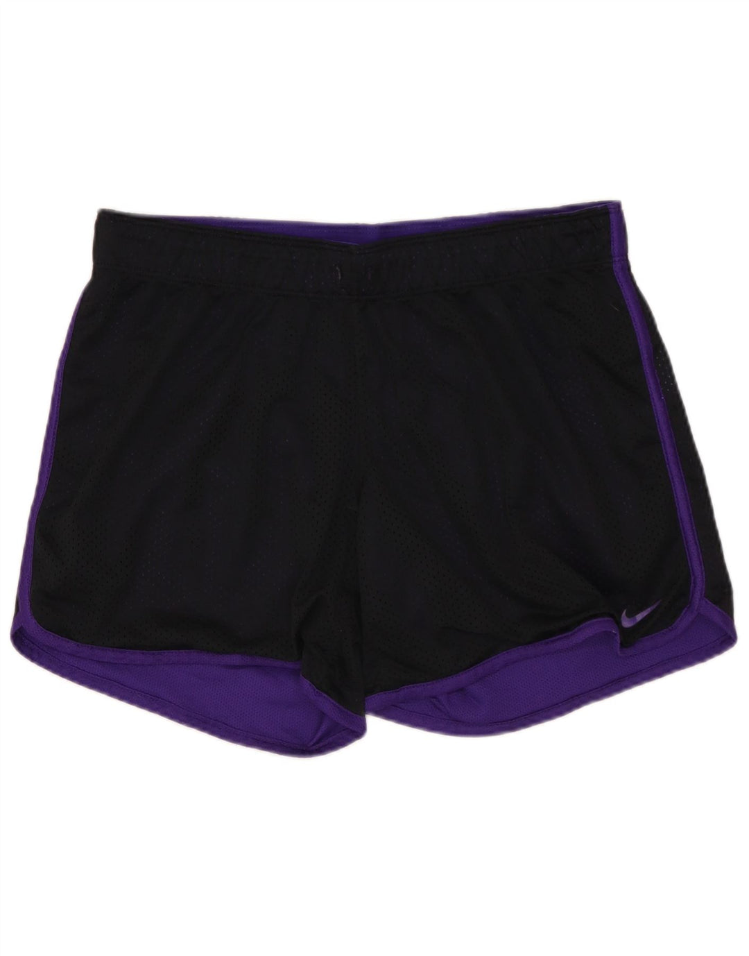 Damskie spodenki sportowe NIKE Dri Fit UK 12, średni czarny poliester