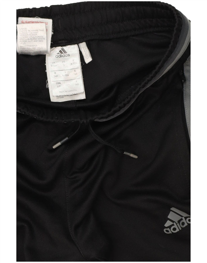 Chłopięce spodnie dresowe ADIDAS Climacool 9-10 lat, czarny poliester