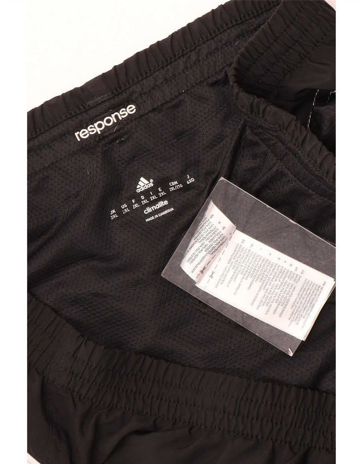 Męskie spodenki sportowe Adidas Climalite 2XL, czarny poliester