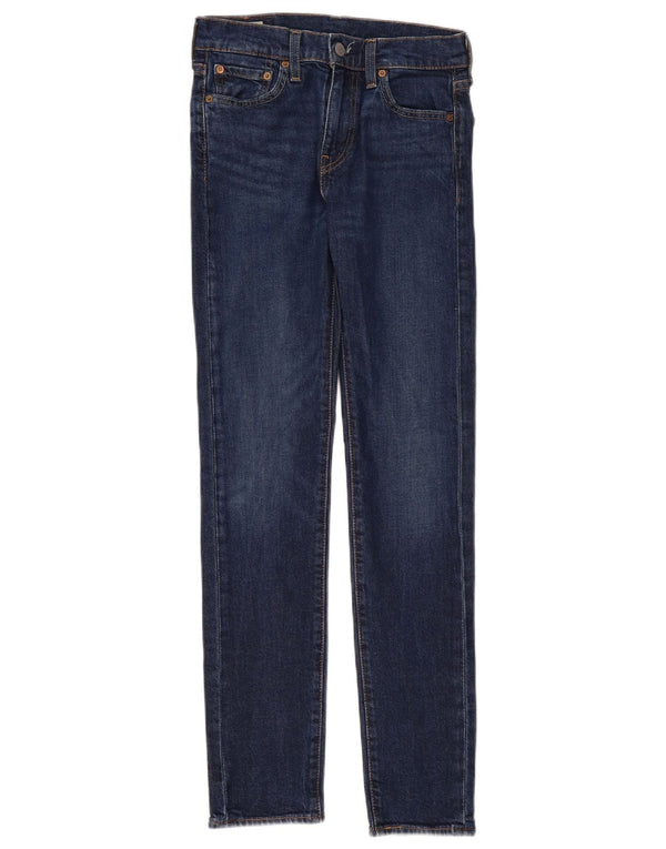 Damskie jeansy Levi's 510 Skinny W27 L32 Niebieskie bawełniane