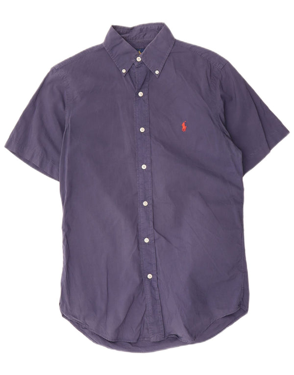 Męska koszulka polo z krótkim rękawem Ralph Lauren XS, granatowa, bawełniana
