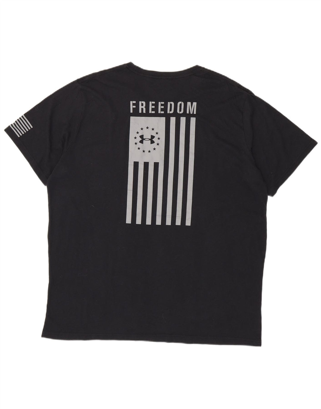 Męski t-shirt z grafiką UNDER ARMOUR Heat Gear 3XL w kolorze czarnym