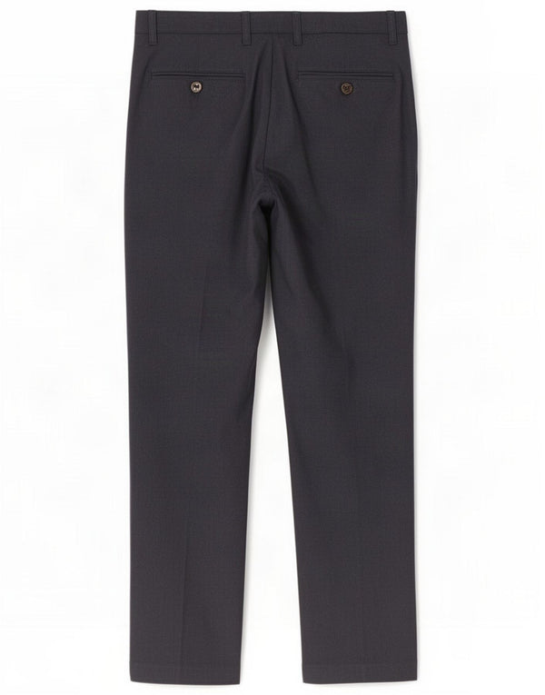 Męskie spodnie garniturowe slim fit Ted Baker W34 L32 granatowe bawełniane