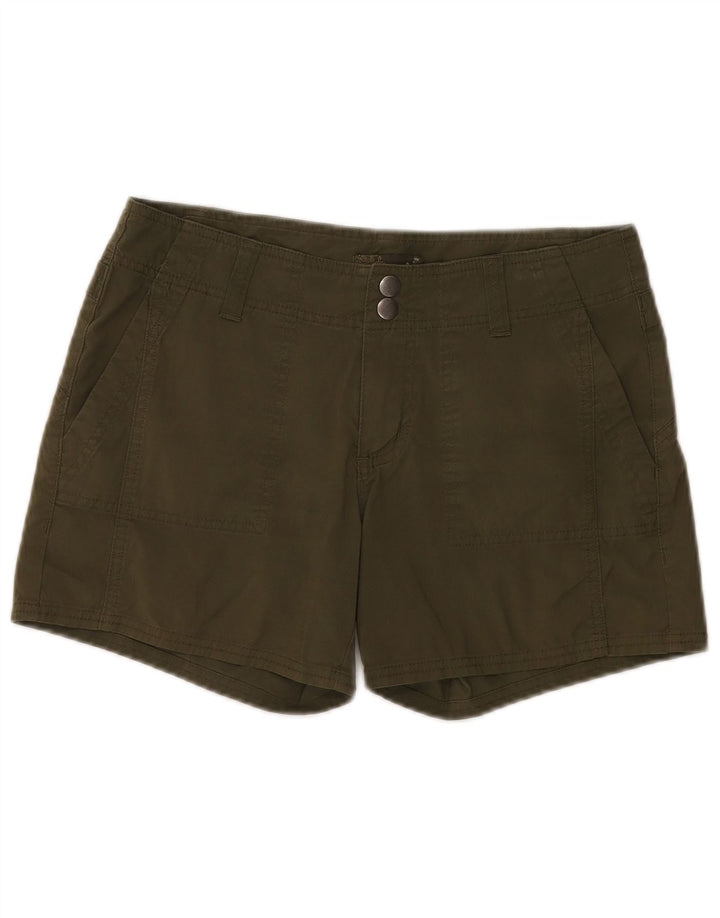 Damskie spodenki cargo Prana US 8 Medium W32, bawełna khaki