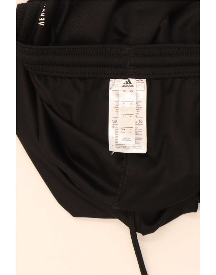 Męskie spodenki sportowe Adidas Aeroready, duże, czarne, poliestrowe