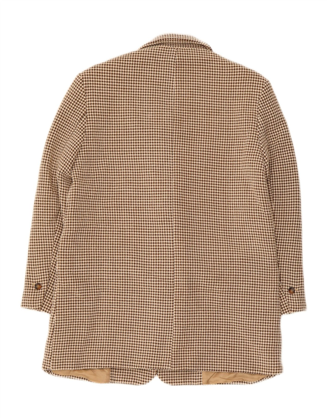 Damska marynarka zapinana na 2 guziki, oversize, Zara UK 6 XS, beżowa pepitka