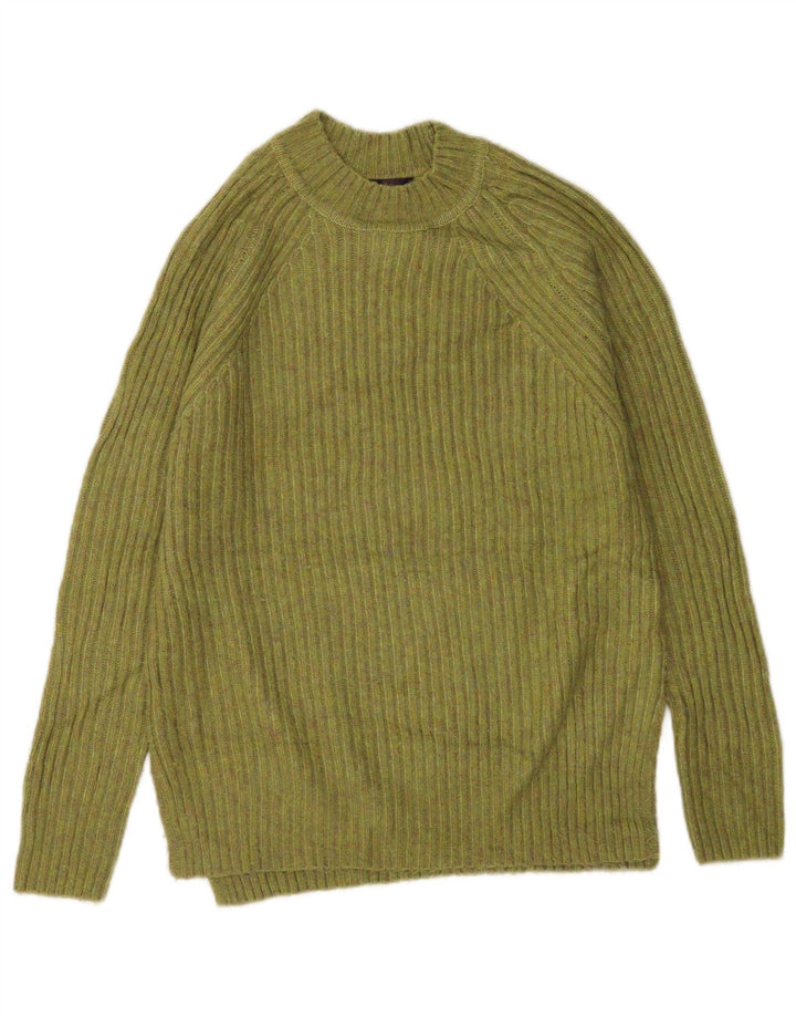 Marks & Spencer Damski sweter z golfem UK 10, mały zielony
