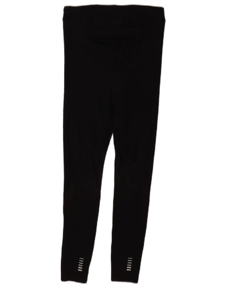 Legginsy damskie Under Armour, średnie, czarne, poliestrowe, sportowe