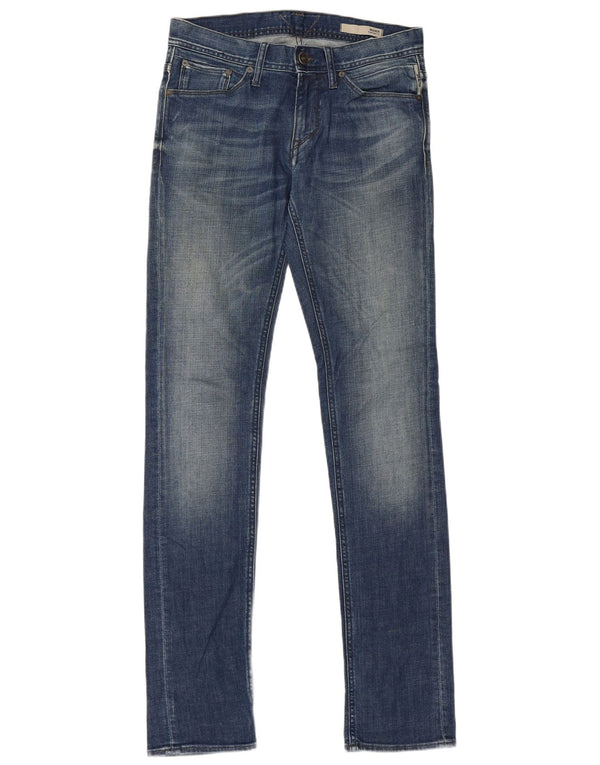 Meltin' Pot Męskie Maner Super Slim Jeansy W30 L34 Niebieskie bawełniane