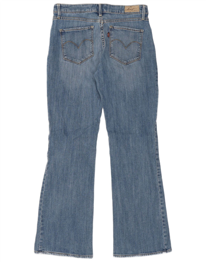 Damskie jeansy Levi's Bold Curve Classic Fit Bootcut W30 L30 Niebieska bawełna