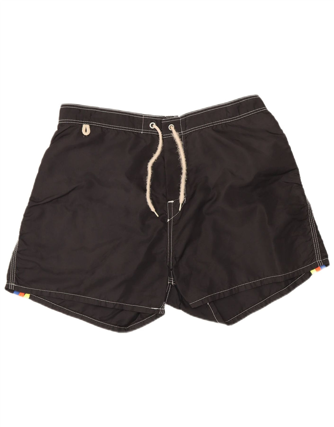 Męskie spodenki kąpielowe Sundek, średni czarny nylon