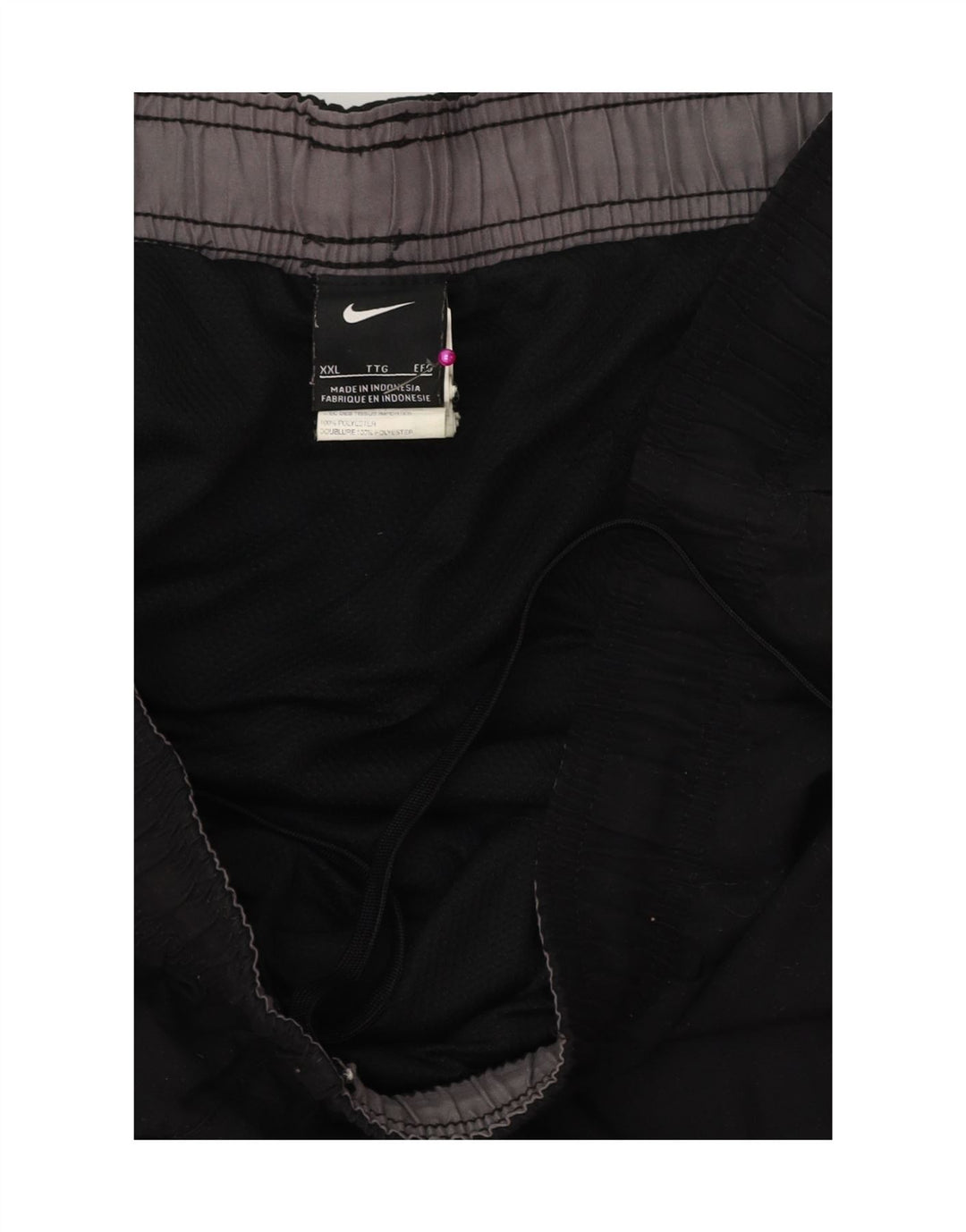 Męskie spodenki sportowe Nike 2XL, czarny poliester