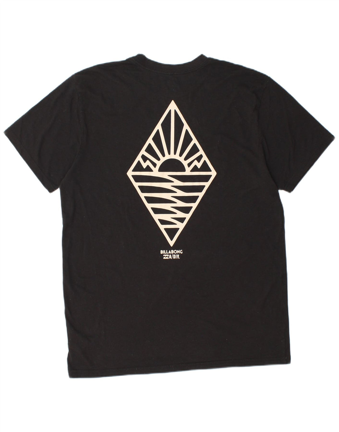 Męski T-shirt z grafiką BILLABONG Recycler, duży, czarny poliester