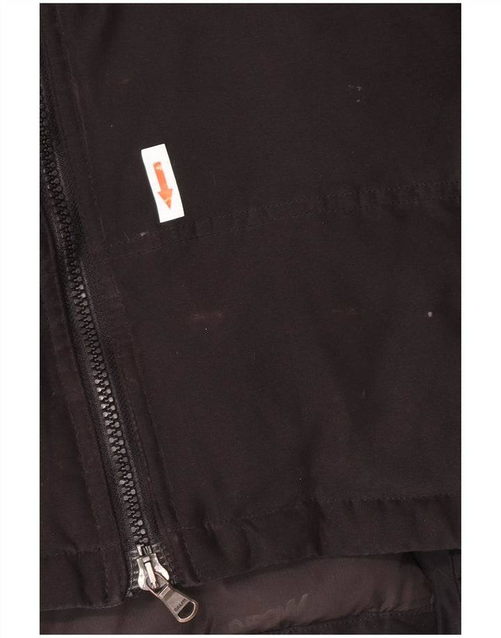 Damska wyściełana kamizelka Musto UK 16, duża, czarna, poliester