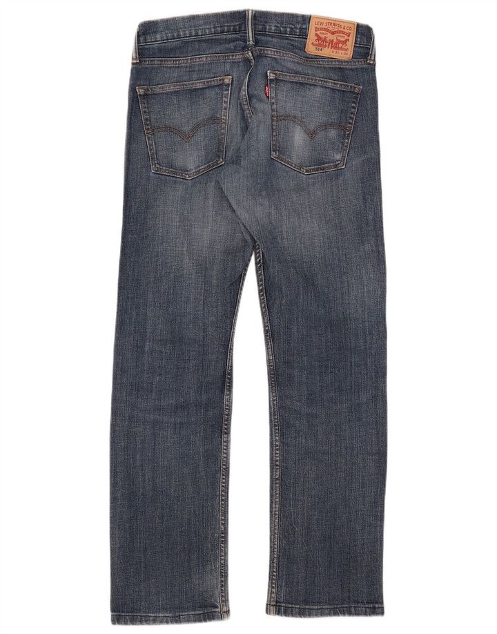 Męskie jeansy Levi's 514 Straight W31 L30 Niebieskie