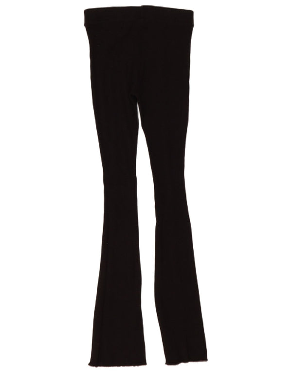 Legginsy damskie Zara UK 12, średnia czarna bawełna