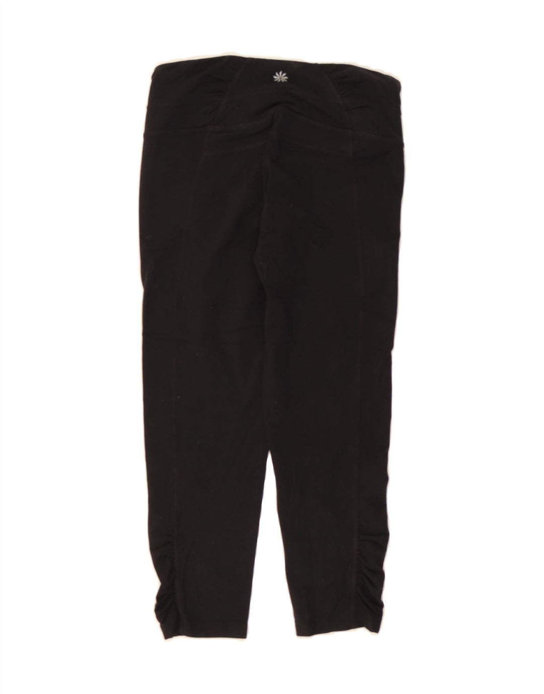 ATHLETA Womens Capri Leggings UK 6 XS  Black Nylon Vintage Athleta and Second-Hand Athleta from Messina Hembry 