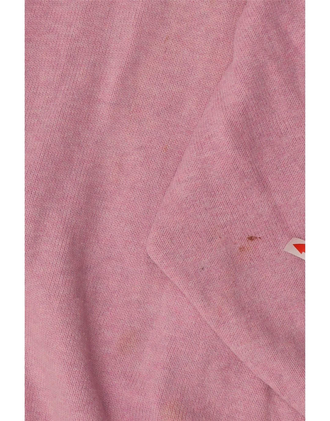 Marks & Spencer Męski sweter z dekoltem w kształcie litery V, XL, różowy, bawełniany