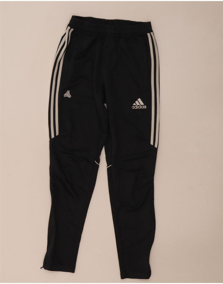 Męskie spodnie dresowe Adidas, małe, szare, poliestrowe