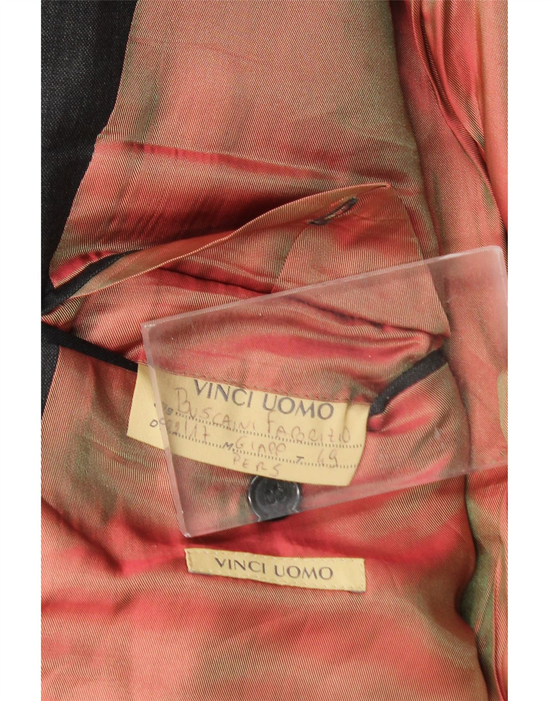 Loro Piana Męska marynarka dwurzędowa UK 40, duża, szara wełna