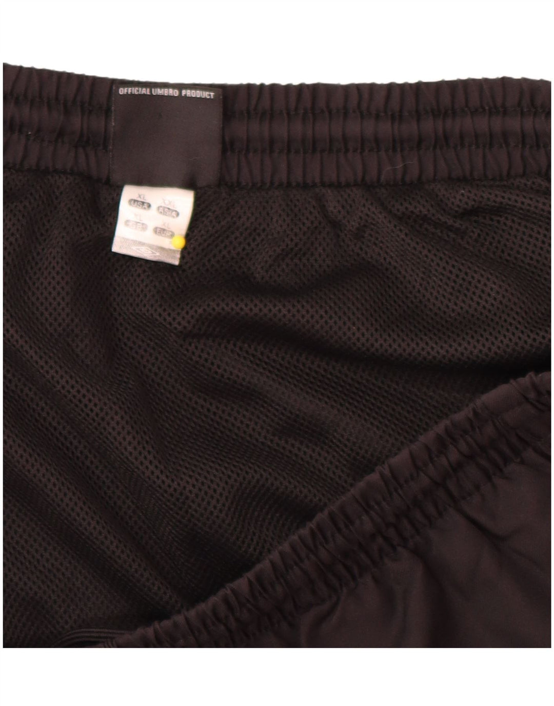 Męskie spodenki sportowe Umbro XL, czarny, geometryczny poliester