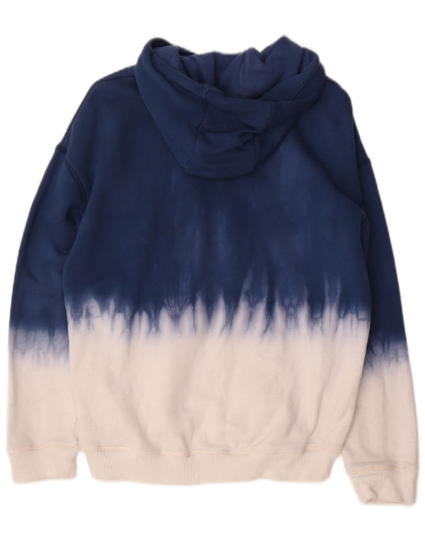 Marks & Spencer Chłopięcy sweter z kapturem 12-13 lat, granatowy, bawełniany Tie Dye