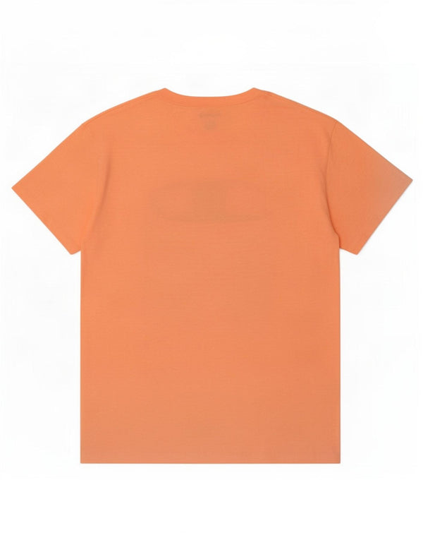 Męski T-shirt Champion z grafiką, duży, pomarańczowy, bawełniany