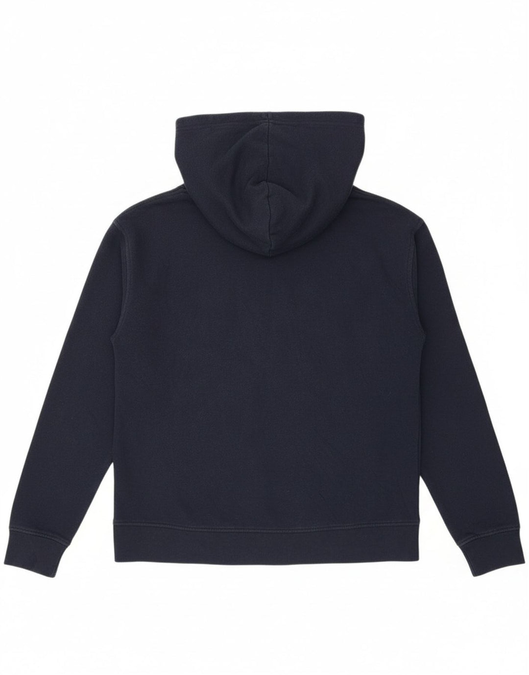 FILA Mens Graphic Hoodie Jumper Medium Navy Blue Cotton
