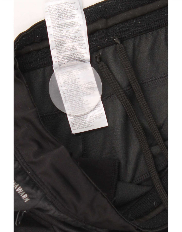 Męskie spodnie dresowe Adidas Climawarm, duże, czarne, poliestrowe