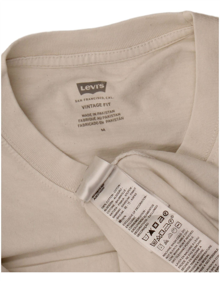 Męska koszulka Levi's Vintage Fit, średnia, biała bawełna