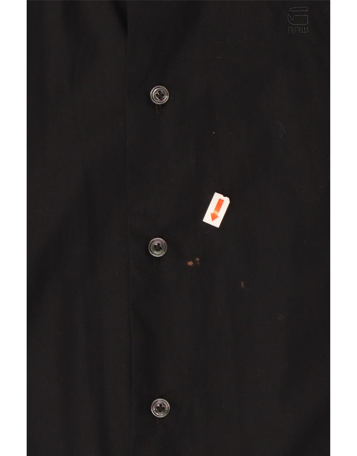 Koszula męska slim fit G-STAR, mała czarna