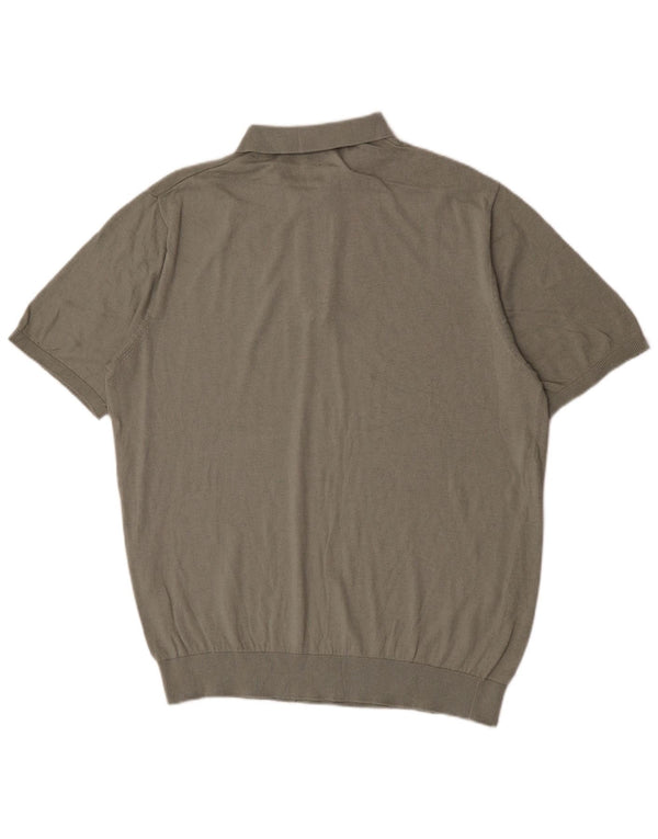 Męska koszulka polo z krótkim rękawem Jack & Jones, 3XL, szara